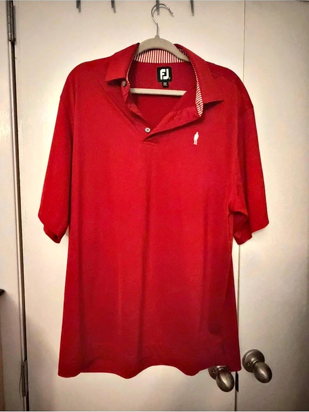 FJ Red Polo Shirt Like New